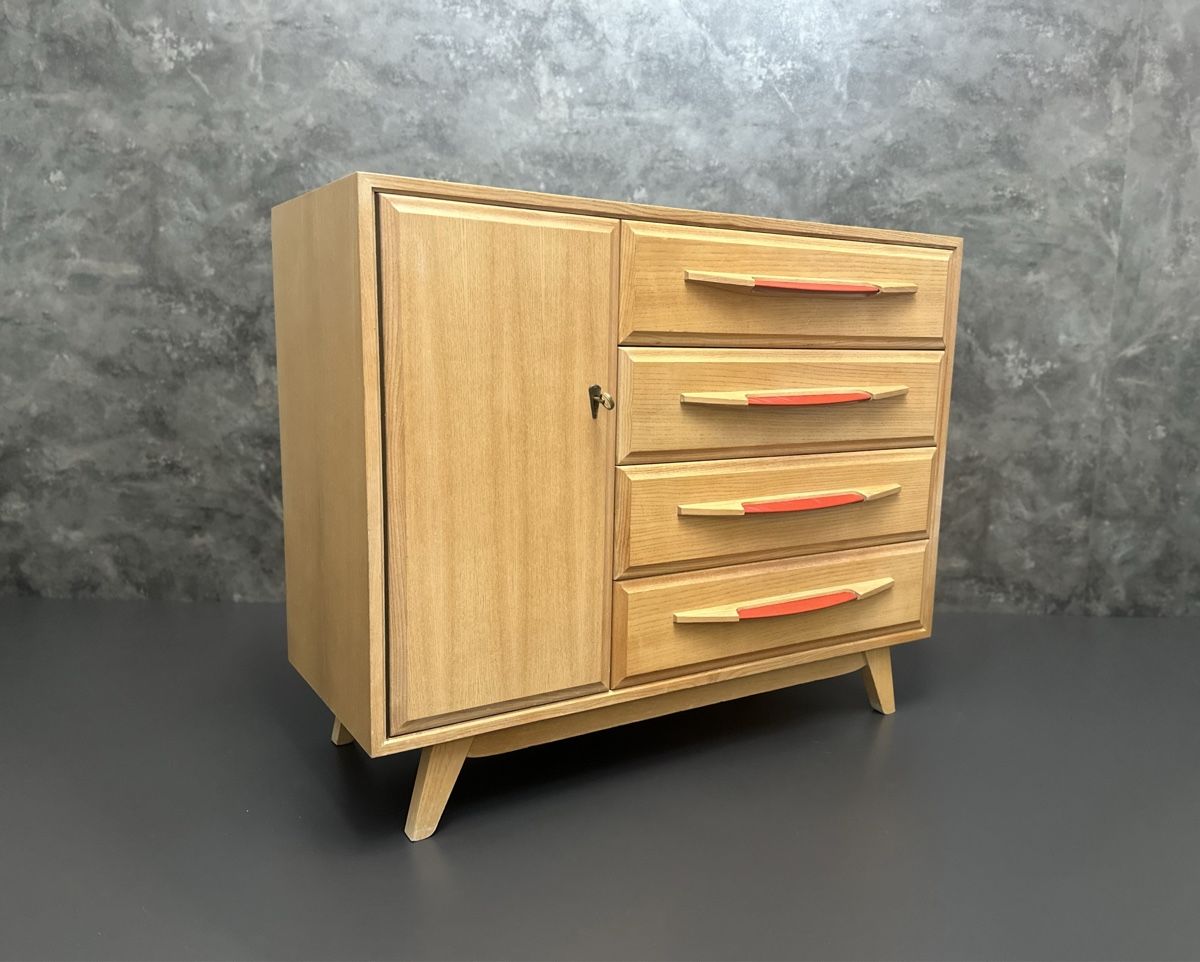 Cassettiere: Corta Multiform Kommode Schweizer Mid-Century Sideboard 60er – Usato da Elsau venduto da Teak_Vintage 3