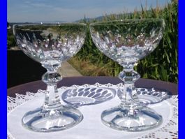 3 Sück Digestif-Glas   Schnapsglas  Kristallglas Crystal