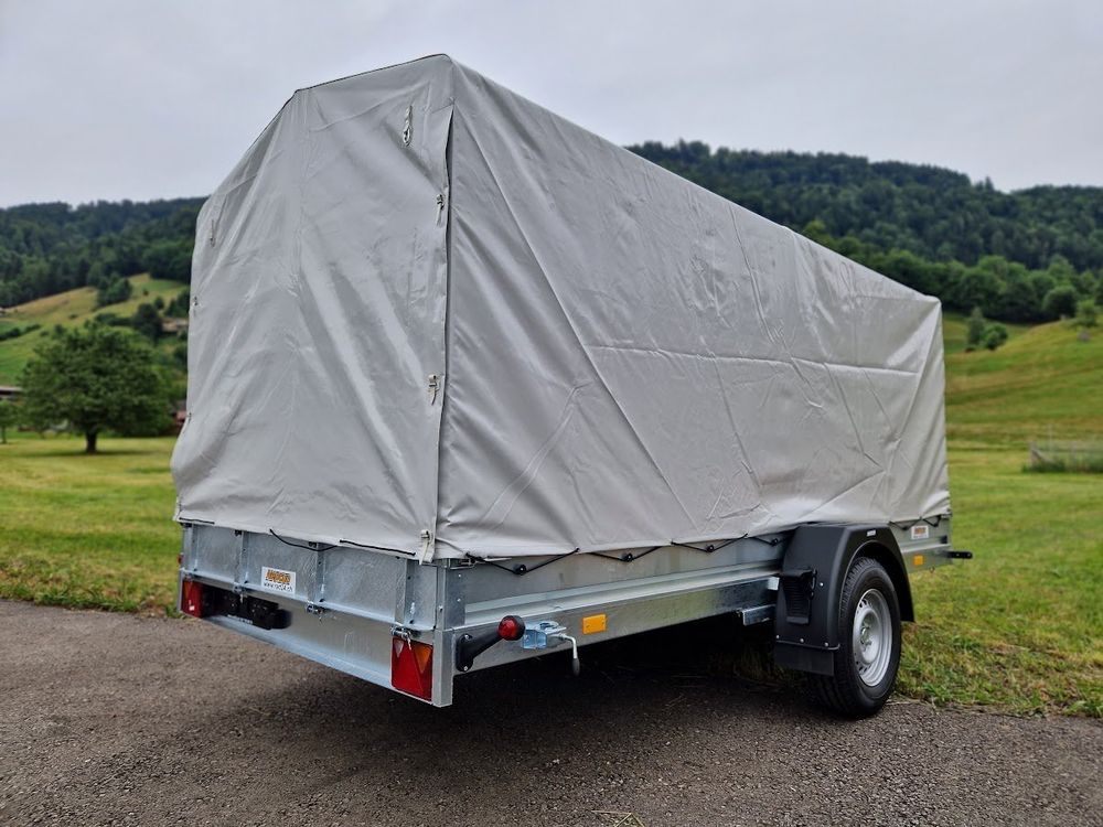 Pkw Anhnger Mit Plane 750 Kg Gebraucht