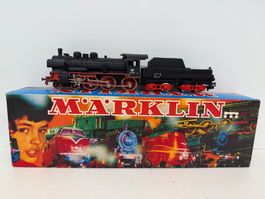 3098 Märklin Dampflokomotive mit Wannentender