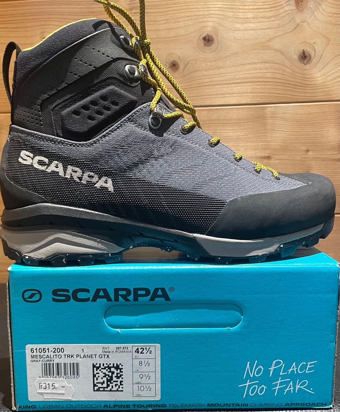 Scarpa Scarpe da uomo: SCARPA Mescalito Trk Planet GTX 42.5 neu – Nuovo e nell'imballaggio originale da Oberiberg venduto da buessli75