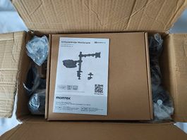 monTEK 2-in-1 Monitor Halterung mit Laptop-Halter