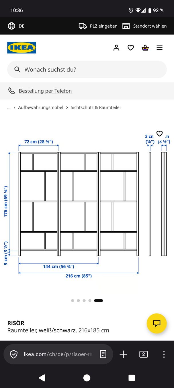 Ikea Paravents: Paravent Ikea – Neuf (Voir description) à Neuchâtel par ilj_9tbg 2