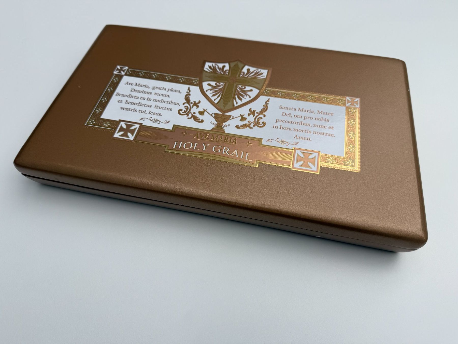 Sonstige Tabakwaren: Schöne & elegante Zigarren-Box, Ave Maria Holy Grail – Neu (gemäss Beschreibung) aus Unterengstringen von Tnovus 1