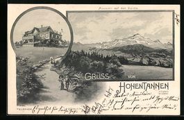 Hohentannen, Gasthaus, Panorama mit Sän