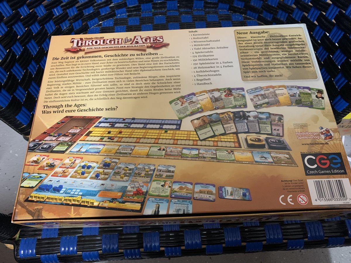 Giochi: Through the Ages  – Usato da Zug venduto da Starkeente 3