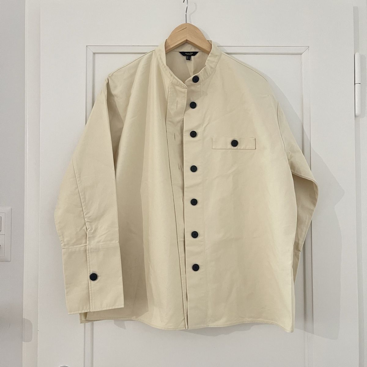 Massimo Dutti Blusen: Massimo Dutti Hemd Jacke Größe L Beige Lässig Elegant – Neu (gemäss Beschreibung) aus Bern von dek_7bjd 9