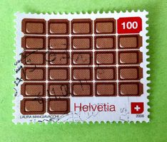 Nr.1285 Schokolade GESTEMPELT   