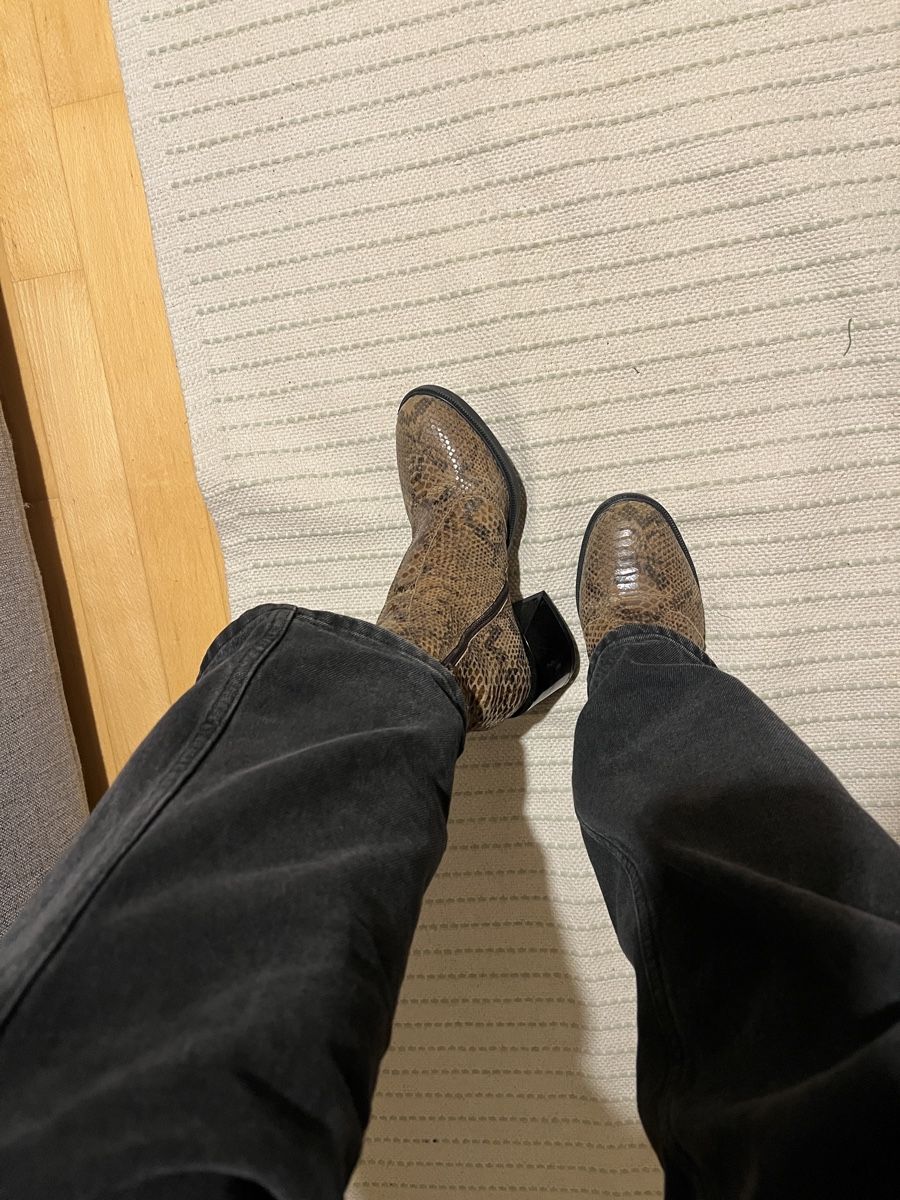 Chaussures femmes: vintage leather boots – D'occasion à Pfäffikon SZ par str_s55r