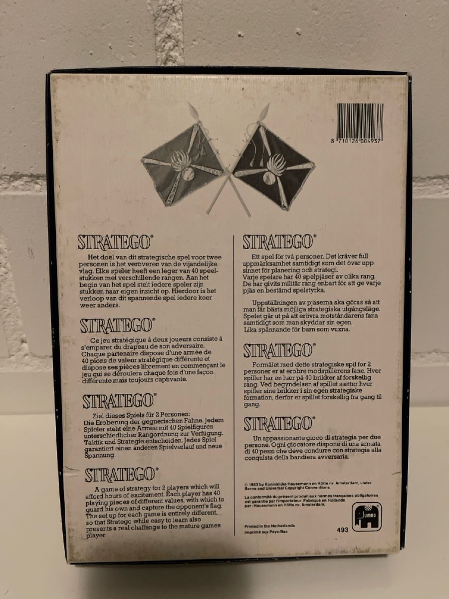 Jumbo Giochi: Stratego Brettspiel Jumbo Klassiker – Usato da Unterkulm venduto da AnoliOccasion 1