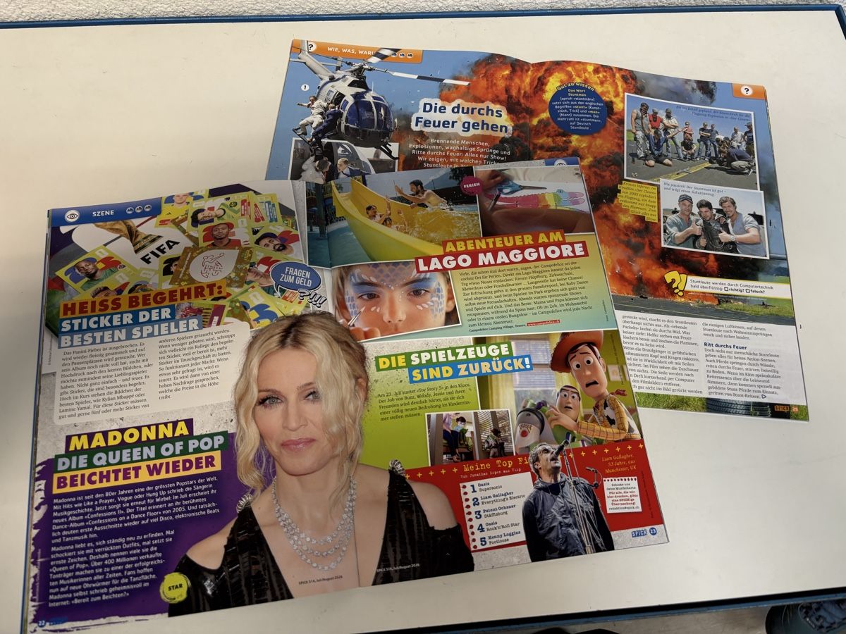 Riviste & Magazine: 2 SPICK Hefte 2026 – Schweizer Kindermagazin – Usato da Liestal venduto da Lukas15 2