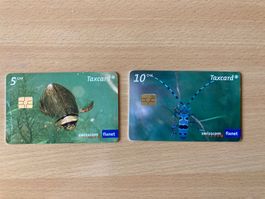 Swisscom Taxcards, Swisscom Fixnet supports WWF - SMARAGD