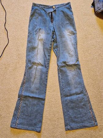 Jeans, hell blau