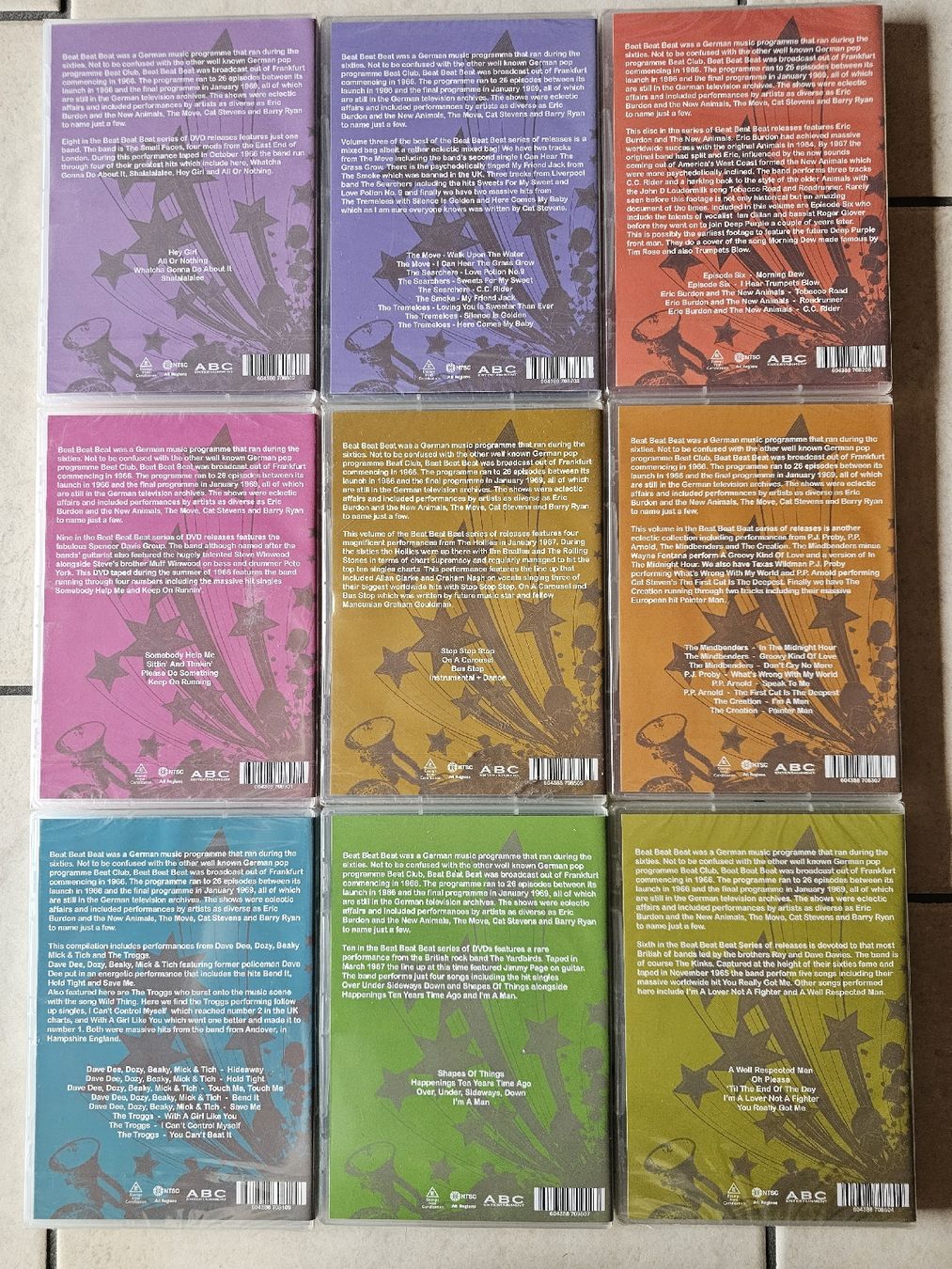 Tutti i DVDs: 9x  Beat Beat Beat  /  Fabrikneu – Nuovo e nell'imballaggio originale da Schneisingen venduto da backstore24 1