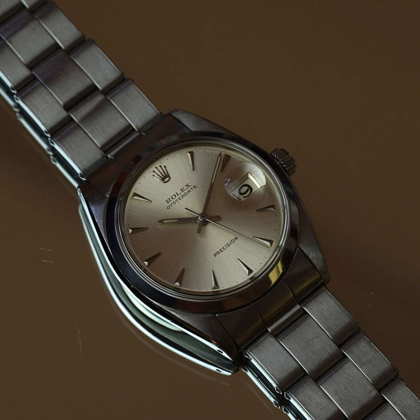 Rolex Orologi: Rolex Oysterdate Precision - Dagger Indizes – Usato da Kreuzlingen venduto da GRAFCLASSICS 7