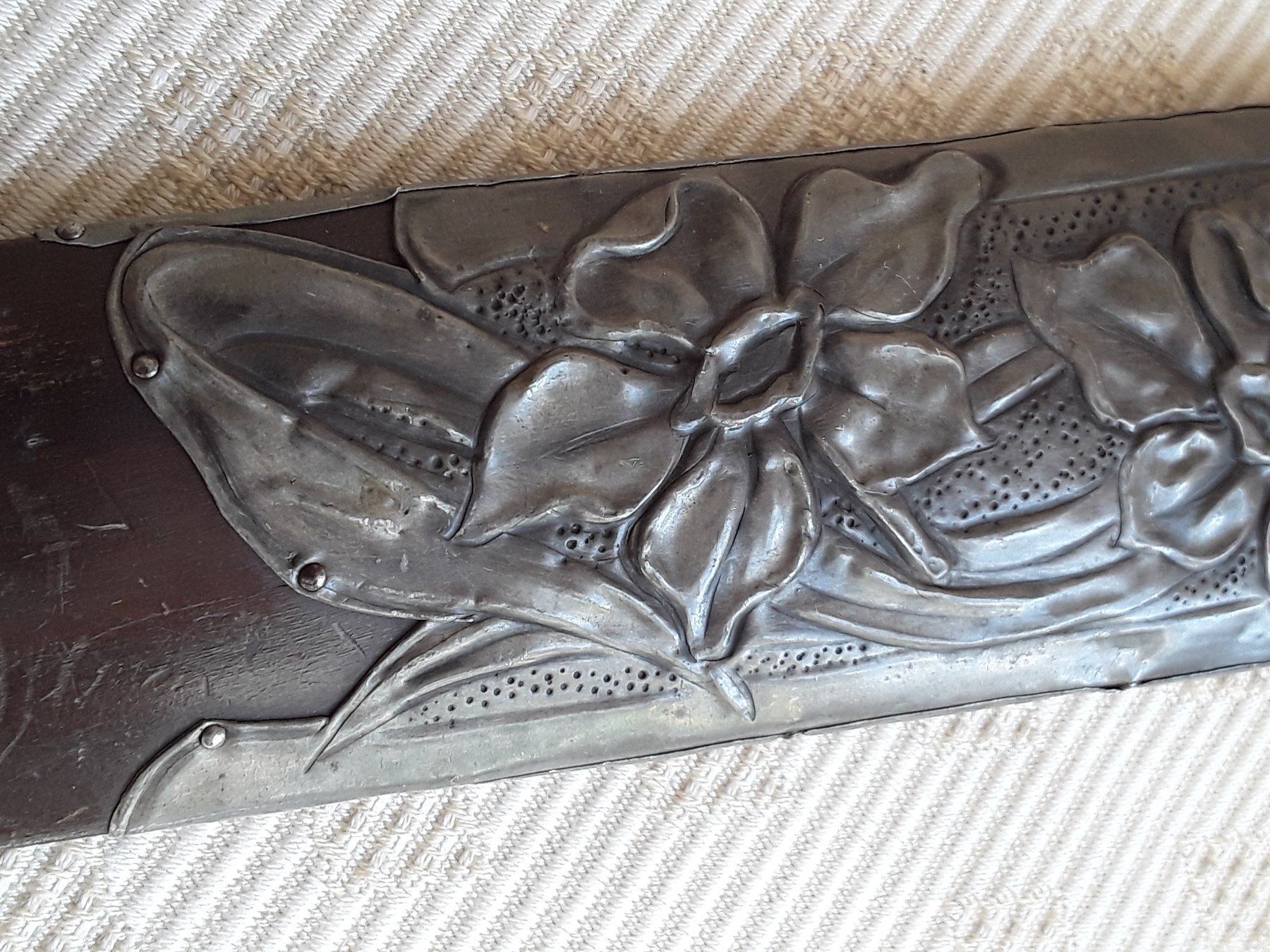 Bougeoirs: Antiker Jugendstil Blattwender Silber – D'occasion à Zürich par helsan 2