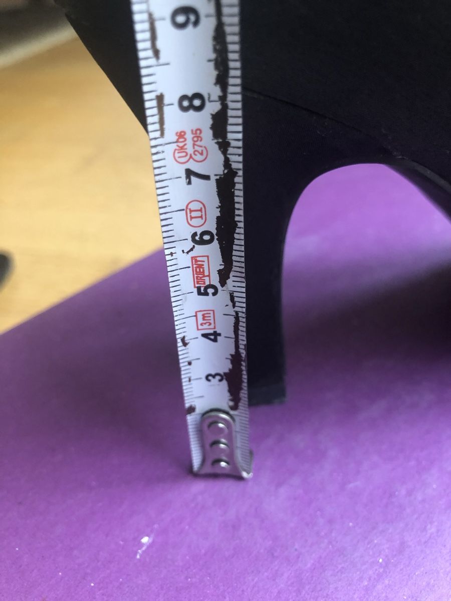 Scarpe da donna: Pumps, Black Satin, wie neu, Gr. 38 – Nuovo (secondo la descrizione) da Zürich venduto da vadimi 3