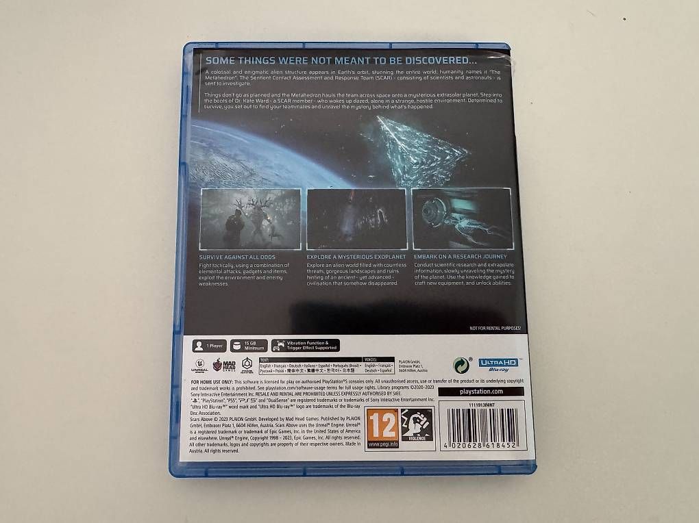 Sony Giochi: Scars Above, Sony Playstation 5, PS5 – Usato da Couvet venduto da nay_prh5 2
