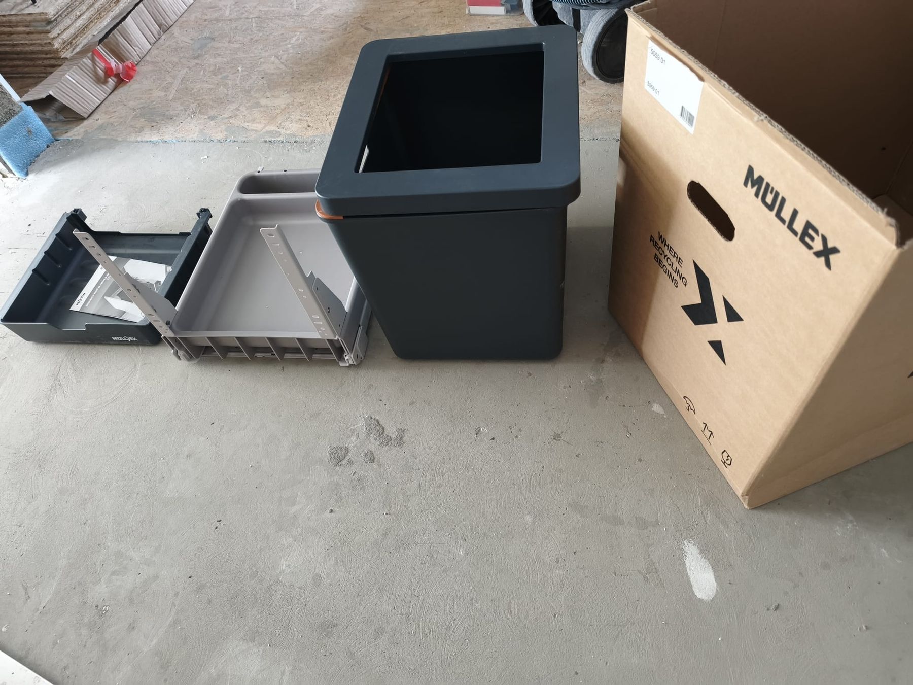Müllex Poubelles: Müllex Abfallsystem neu – Neuf avec emballage d'origine à Pleigne par sel_m8bs