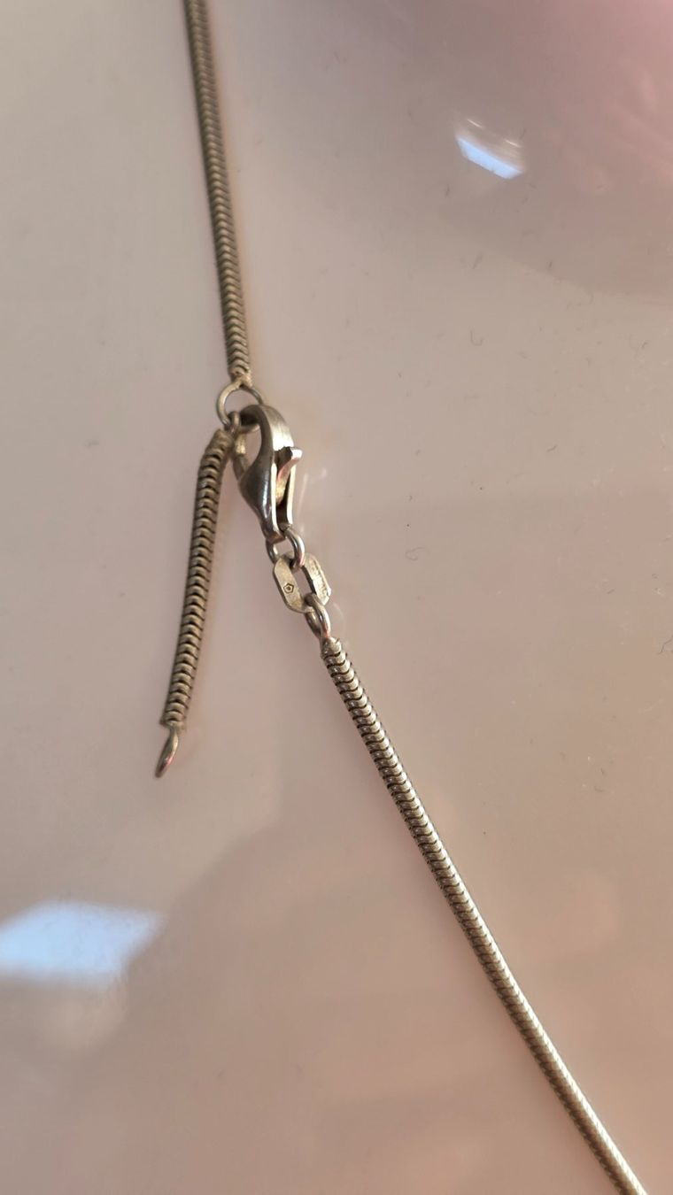 Catenine: Halskette Silber mit Anhänger – Usato da Wittenbach venduto da rose_rosi 3