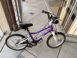 Kinderfahrrad Woom Go 3 Automagic (16 Zoll) violett