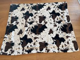 Decke, Kuscheldecke Kuhmuster, hinten uni