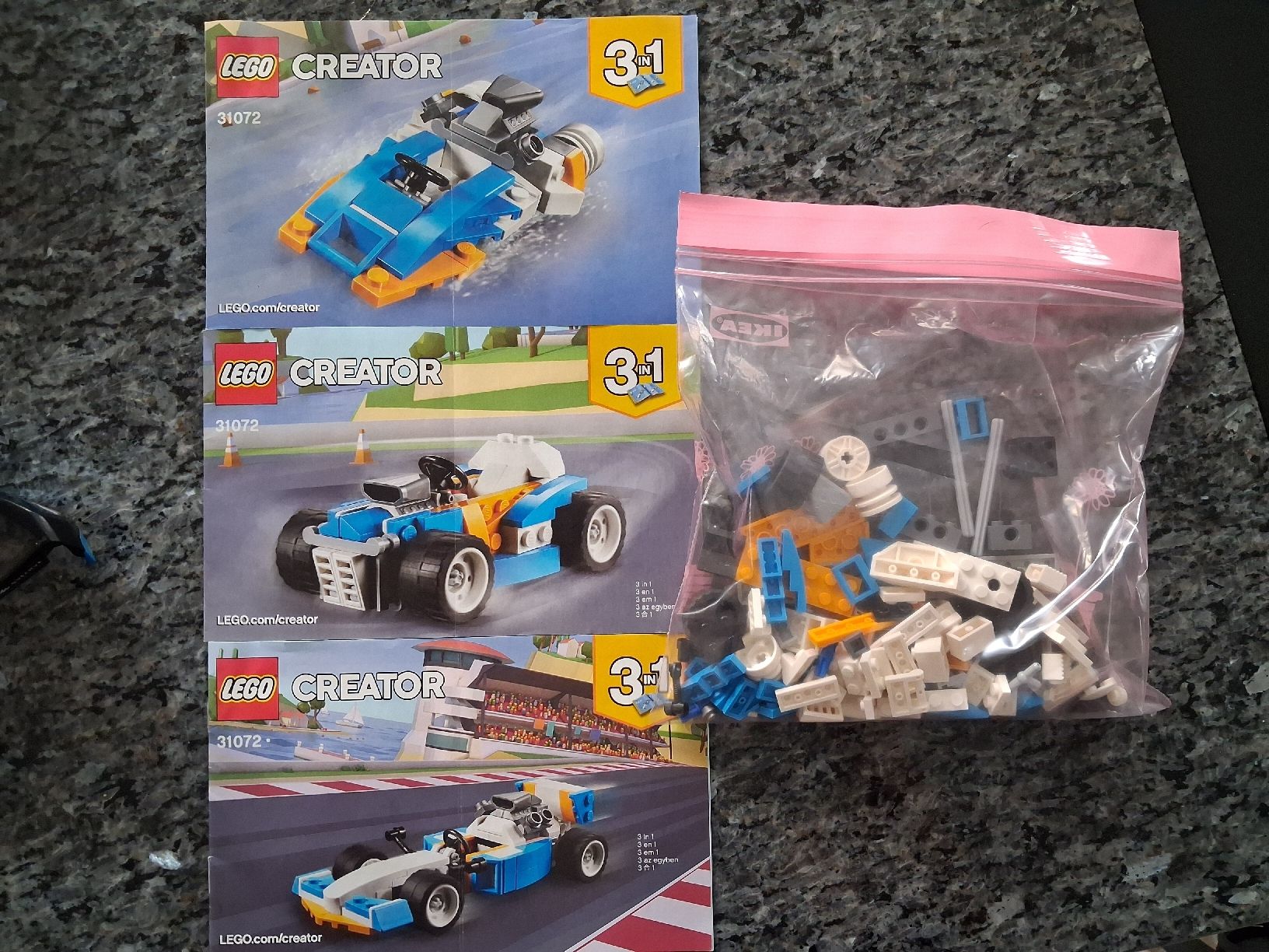 Lego Baukästen: LEGO Creator 31072 Rennauto – Gebraucht aus Weiach von Musikmaengu 2