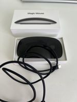 Apple Magic Mouse schwarz mit Kabel in Originalverpackung