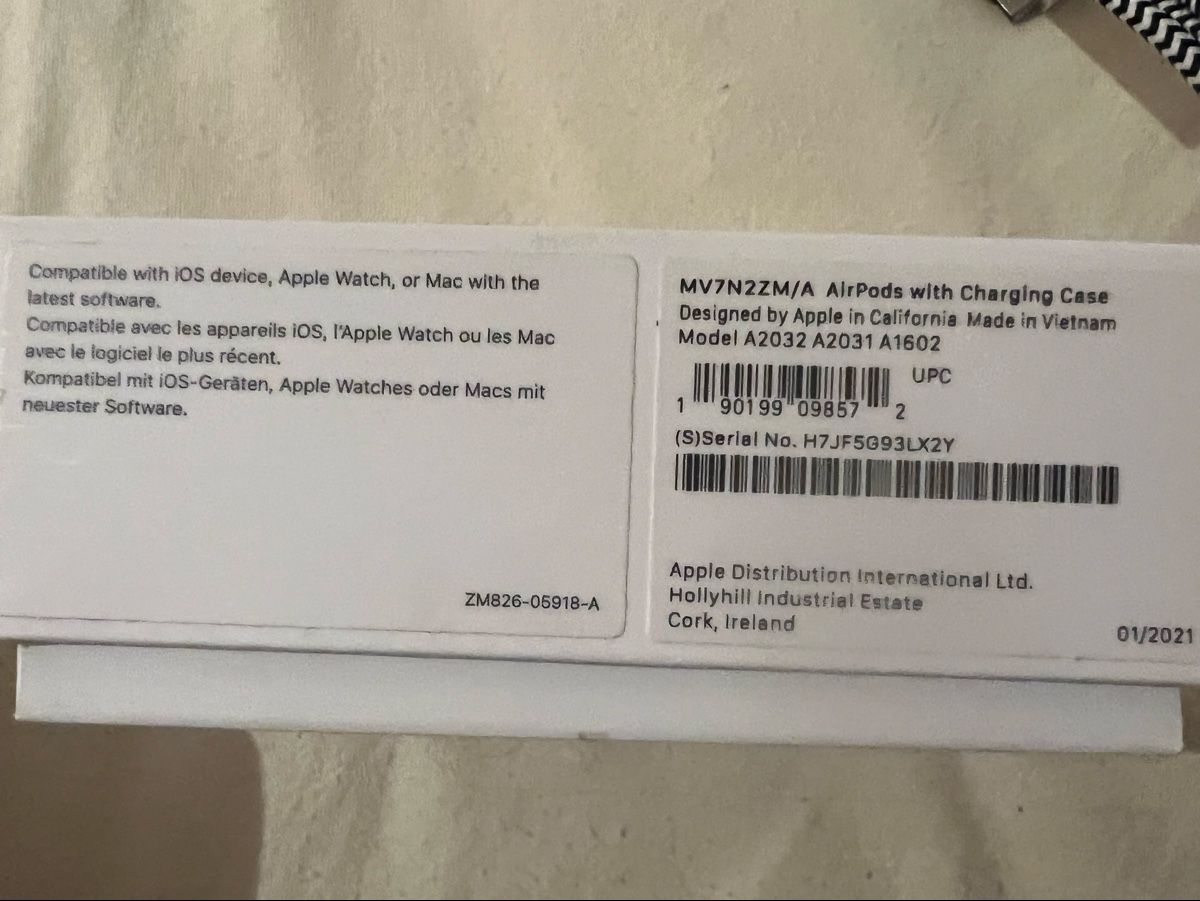 Apple Cuffie: Apple Air Pods  2021 – Usato da Huttwil venduto da luk_9tdh 6