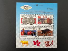 Uruguay 1997 Block Shanghai 97 Pathfinder ** Luxus (C410)