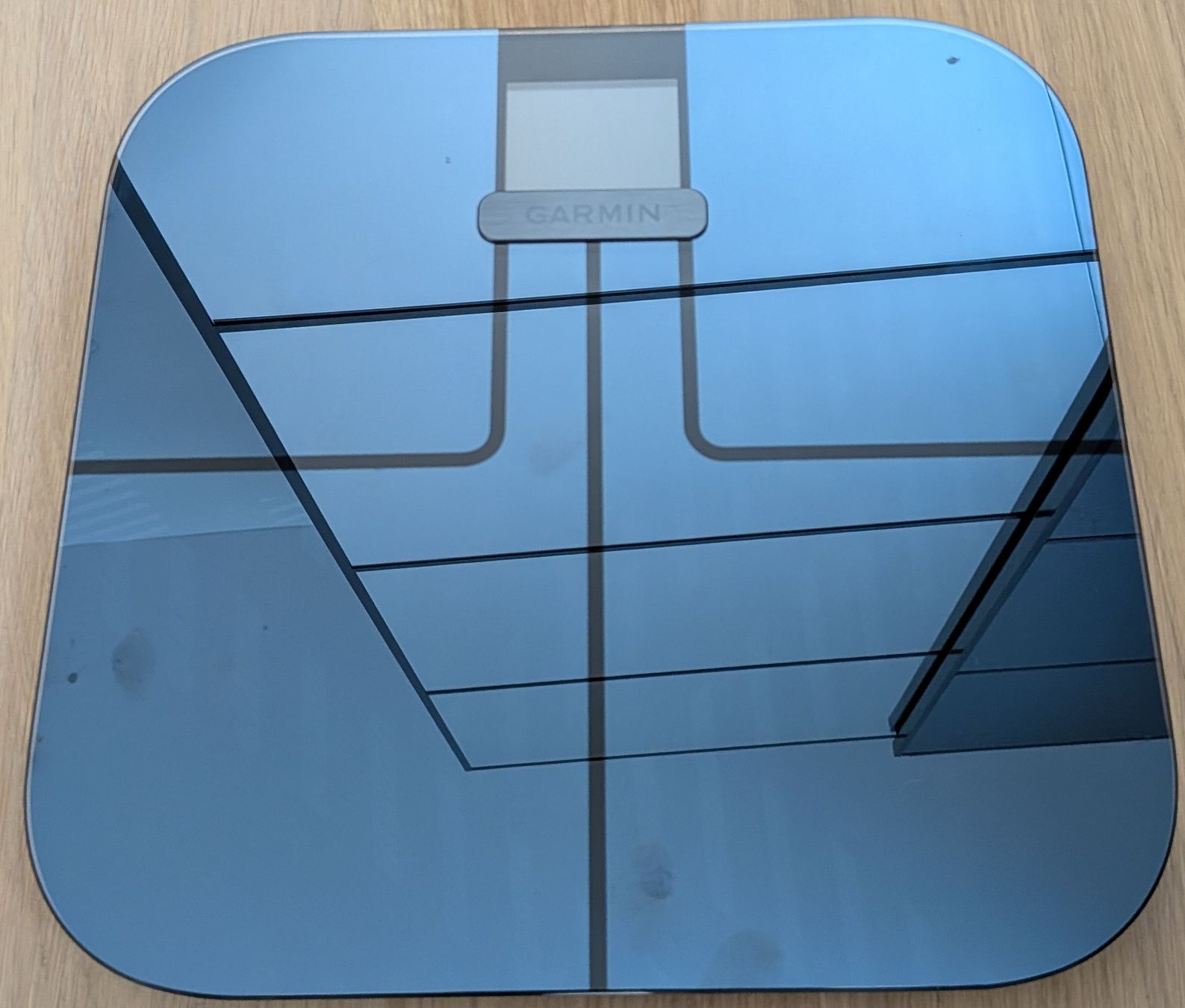 Garmin Personenwaagen: Garmin Index S2 Digital Scale dark blue glass – Gebraucht aus Schlieren von vitalykovalev
