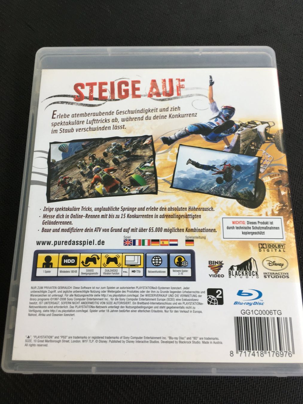 Sony Giochi: Pure -  PS3 / Playstation 3 – Usato da St.Gallen venduto da sjosjo 1