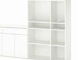Ikea Vihals Regal weiß