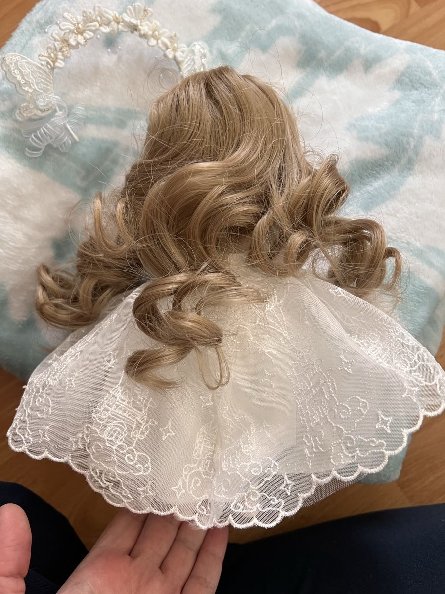 Bambole: Puppe im Hochzeitskleid gr: ca 23cm !Letzte Chance! – Nuovo e nell'imballaggio originale da Olten venduto da Sonjason 5