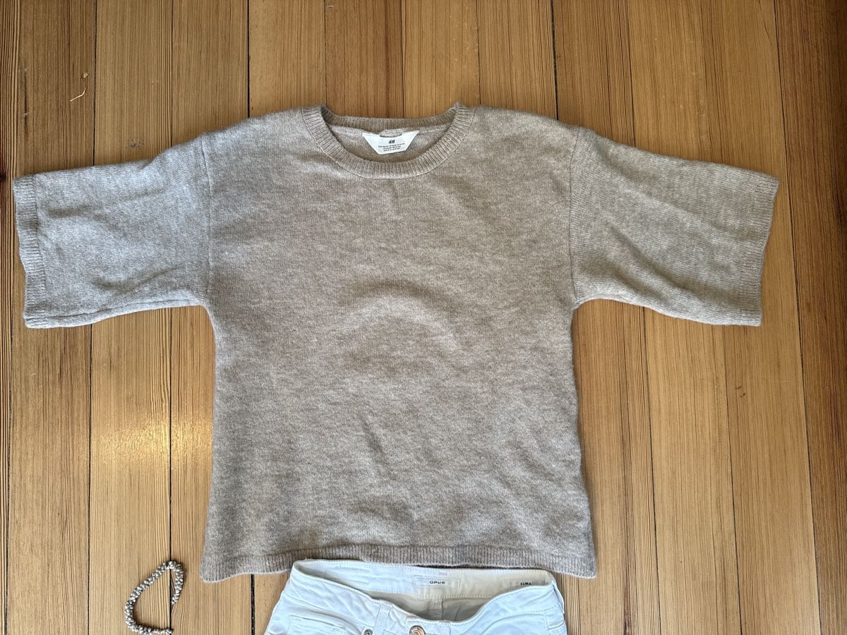 Kleiderpakete & -sets: H&M Strickpullover, Beige, Gr. 158/164, Top Zustand! – Gebraucht aus Solothurn von var002 3