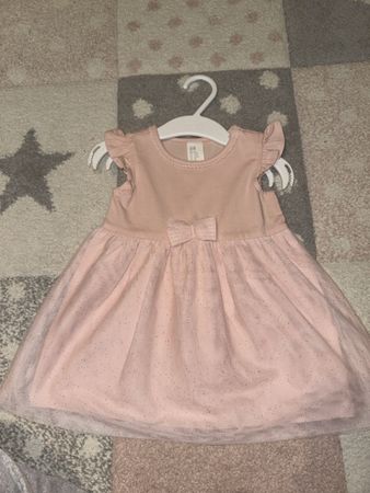 H&M Kleid, Grösse 68, Rosa Tüll, Sommerkleid, Top Zustand