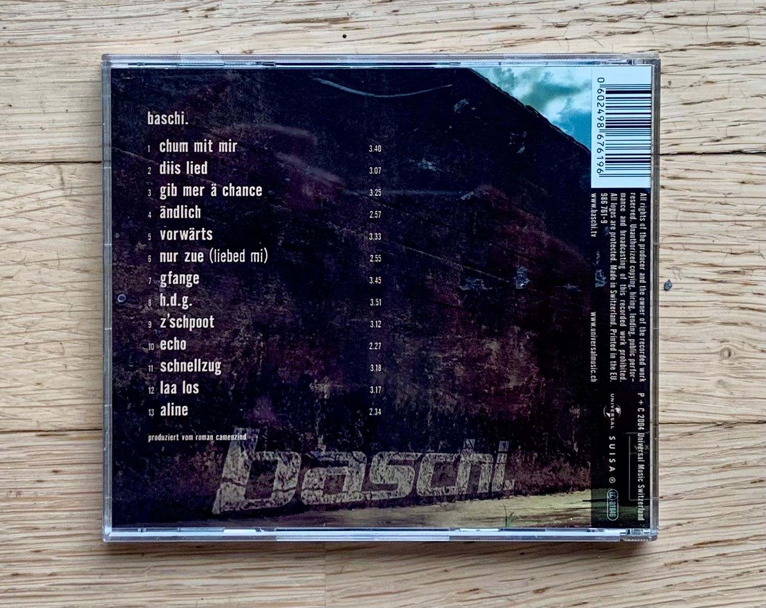 CD: Baschi – Usato da Zürich venduto da Fieber 2