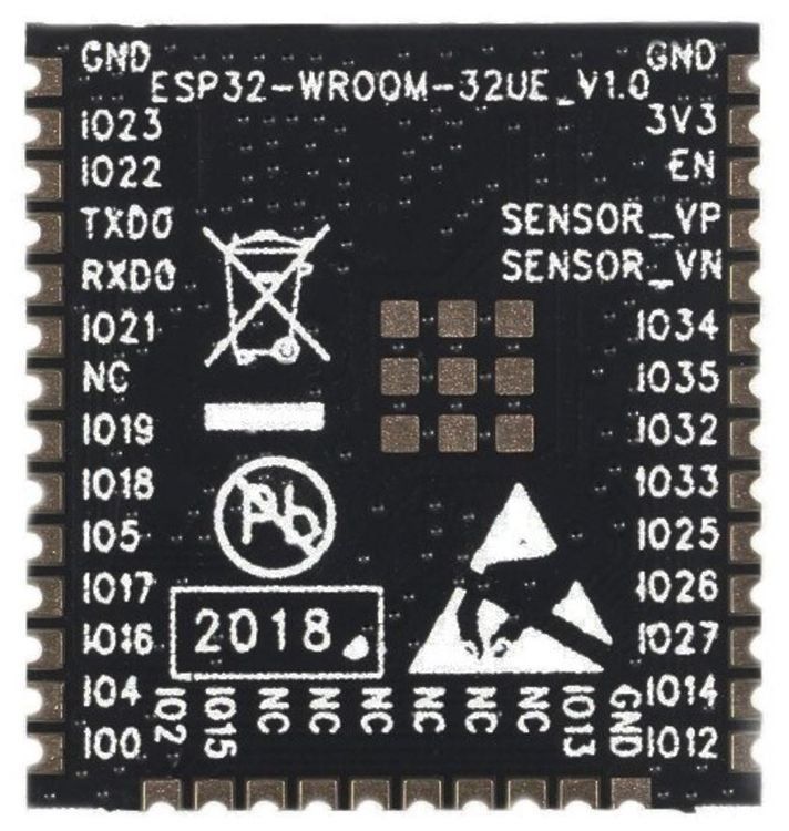 Componenti elettronici: ESP32-WROOM-32UE ESP32-Modul – Nuovo e nell'imballaggio originale da Sursee venduto da allduino 1