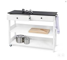 Schubladenkonsole Tchibo aus weiss lackiertem Holz