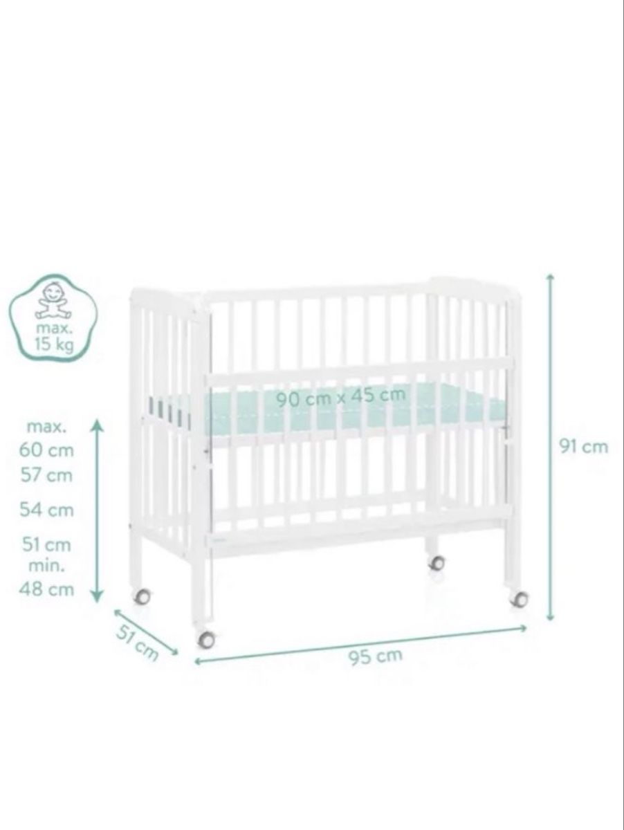 Letti: Babybett 45x95cm – Usato da Oftringen venduto da Av69 3