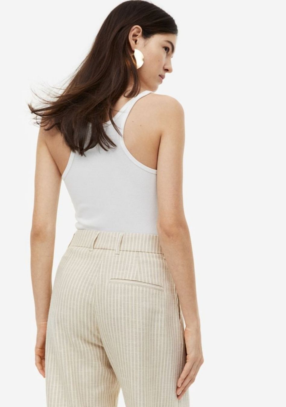 H&M Pantaloni: Elegante fransen Hose aus leinen – Nuovo e nell'imballaggio originale da Safnern venduto da EmmaMalea 2