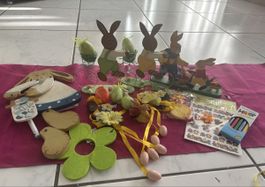 Süsse Osterdeko-Sammlung: Hasen, Eier, Blumen und mehr!