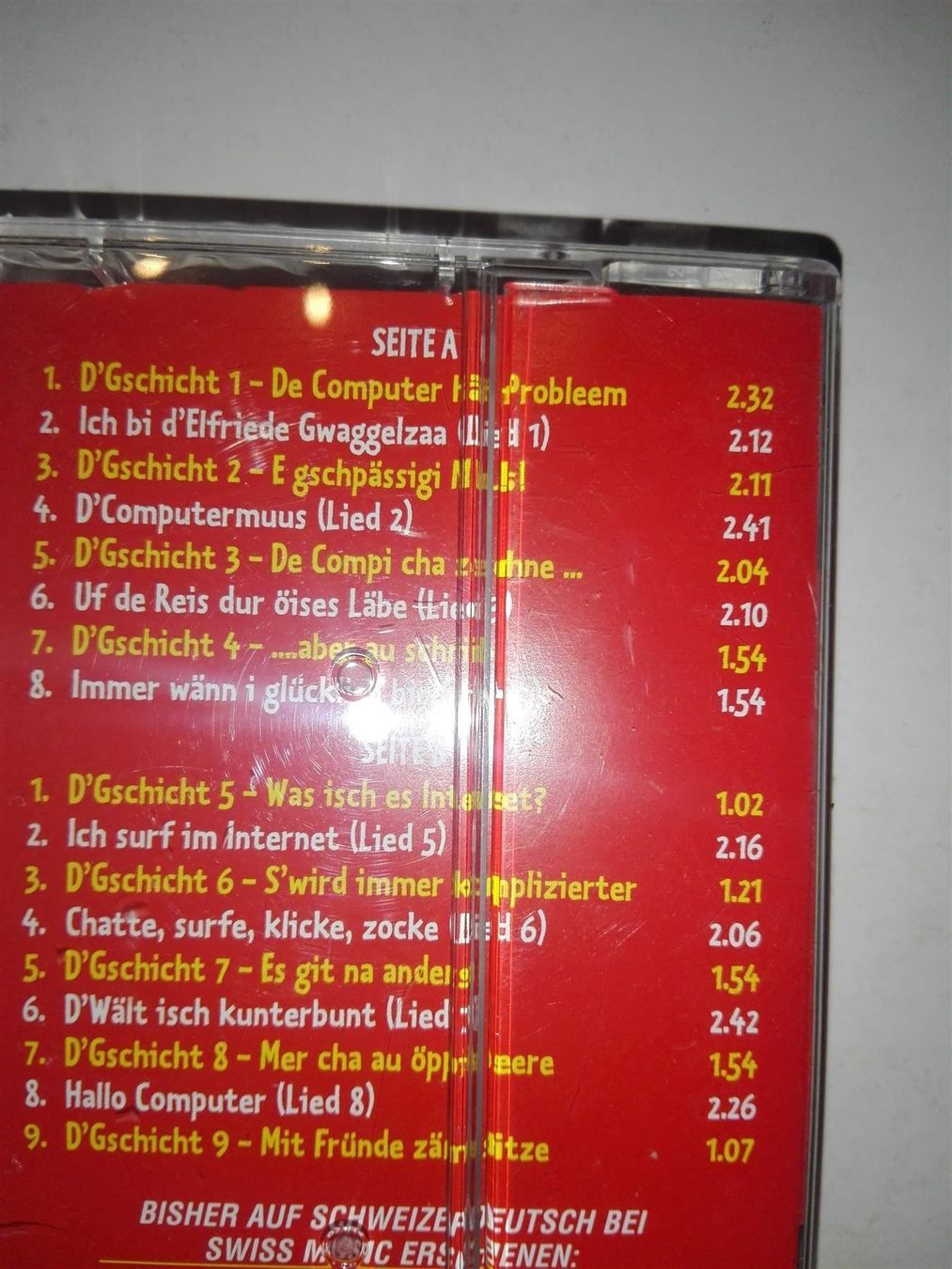 Musicassette: Der kleine Riese und sein Computer – Usato da St. Gallen venduto da elk2020 6