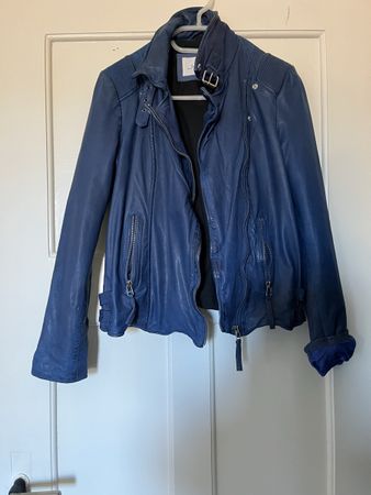 Biker Lederjacke