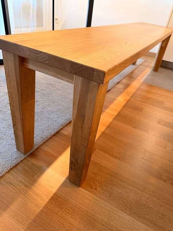Tavoli: Table de salle à manger extensible + banc en chêne massif – Usato da Genève venduto da fab_5829 4