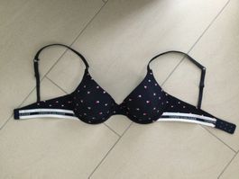Tommy Hilfiger BH dunkelblau mit rosa/weisse Schmetterlinge