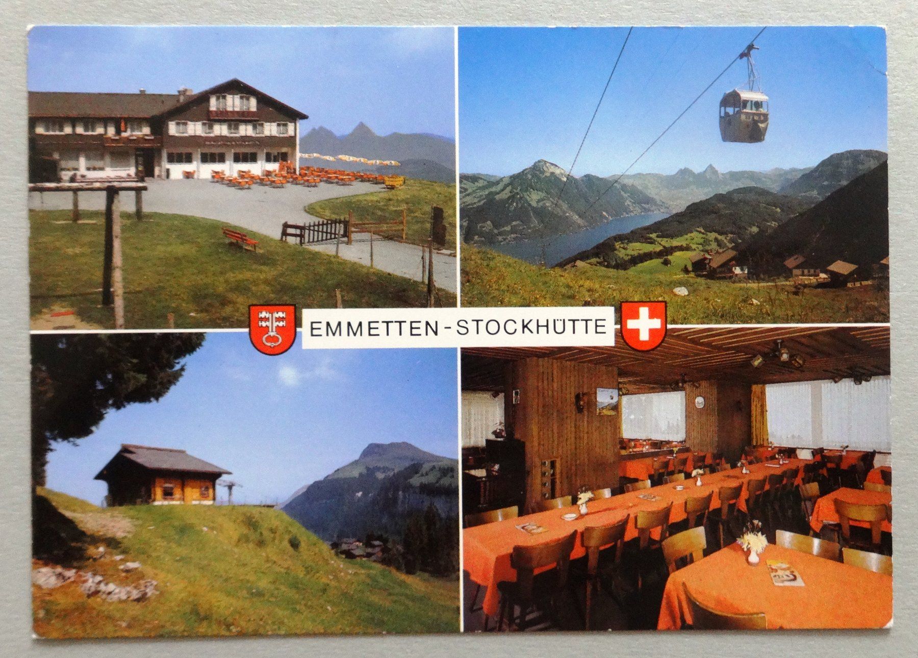Cartoline postali: Emmetten - Stockhütte – Difettoso da Fétigny venduto da Billy2miny