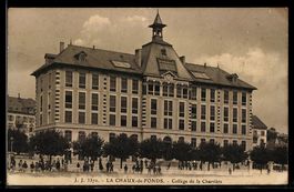 AK La Chaux-de-Fonds, Collège de la Charrière