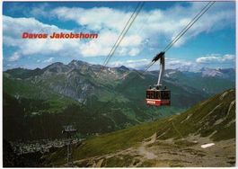 Davos - Luftseilbahn Brämabüel-Ischalp