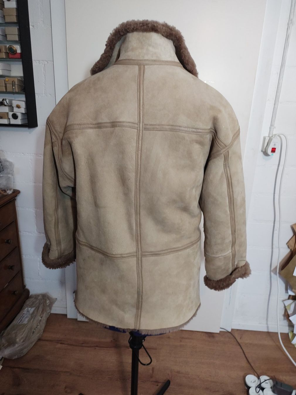 Giacche: Echte Lammfelljacke warm und kuschelig – Nuovo (secondo la descrizione) da Weite venduto da Uhu36uhu 1